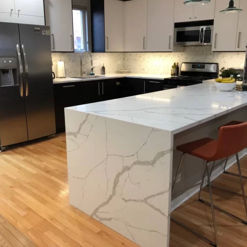 Calacatta Laza Quartz Countertop