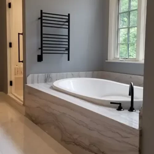 Stone Bathtub Surround Small